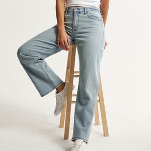 NWT Curve Love Abercrombie Low Rise Baggy Jeans